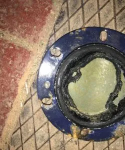 Water Heater Inspection Plate and Gasket